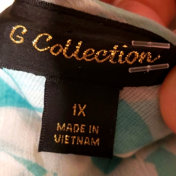 G Collection womens tunic top size 1X - Picture 6 of 10